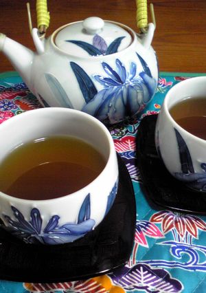 お茶に＝黒糖＝-レシピのメイン写真