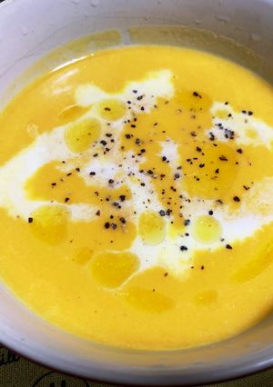 かぼちゃとにんじんのポタージュ-レシピのメイン写真