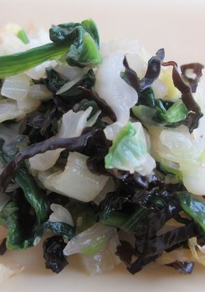 塩こんぶあえ＃豊明市学校給食-レシピのメイン写真