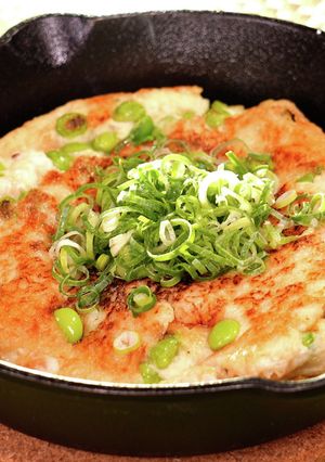 簡単!枝豆のもちもち焼き【食遺産】-レシピのメイン写真
