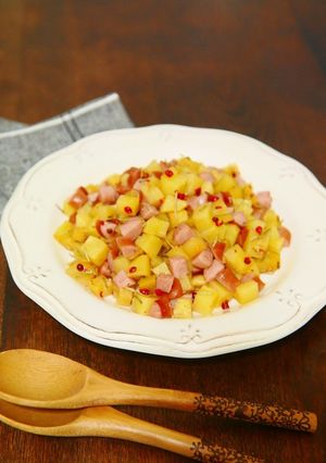 レンジで簡単★ソーセージのポテトサラダ-レシピのメイン写真