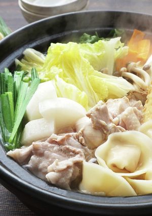 モッツァレラチーズの餃子鍋-レシピのメイン写真