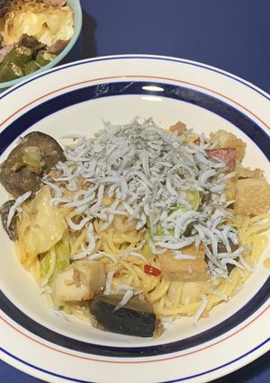 和風しらすペペロンチーノ-レシピのメイン写真