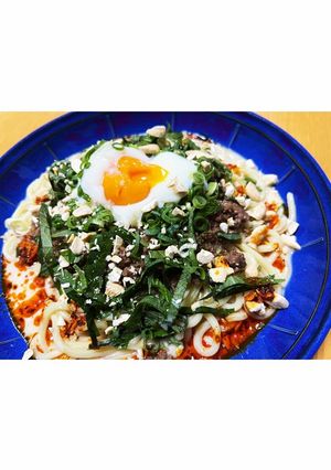 ピーナツバターと豆乳の坦々麺-レシピのメイン写真