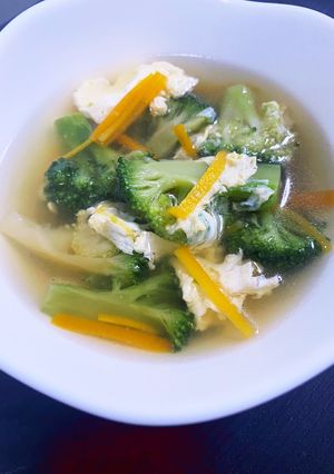 簡単！！野菜スープ　味噌汁に飽きた日！！-レシピのメイン写真