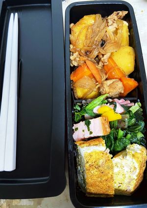 肉じゃが高1boy's lunchbox-レシピのメイン写真