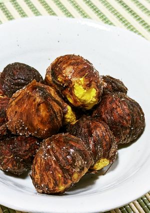 カリカリホクホクな秋栗の素揚げ-レシピのメイン写真