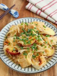 さっぱり♩鶏むね肉とさつまいもの南蛮漬け-レシピのメイン写真