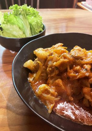 8分|絶対美味い！豚キムチ炒め★두루치기-レシピのメイン写真