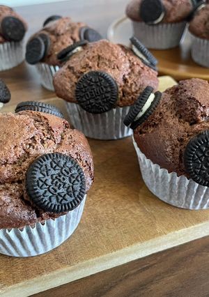 チョコとココナッツたっぷり入ったマフィン-レシピのメイン写真
