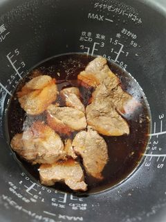炊飯器で豚肩ロースブロックで角煮-レシピのメイン写真