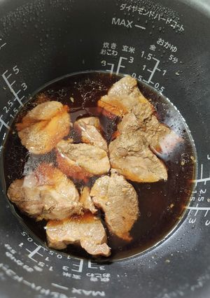 炊飯器で豚肩ロースブロックで角煮-レシピのメイン写真