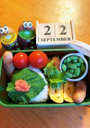 高一長女　お弁当(おむすび10)-レシピのメイン写真