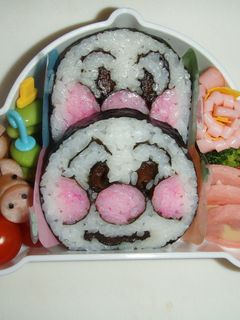 可愛い巻き寿司☆アンパンマン☆-レシピのメイン写真