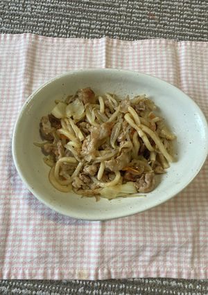 簡単あっさり焼きうどん-レシピのメイン写真