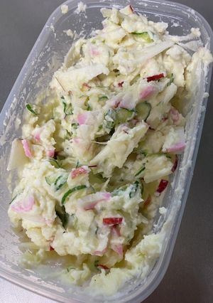 りんごとかまぼこのポテトサラダ-レシピのメイン写真