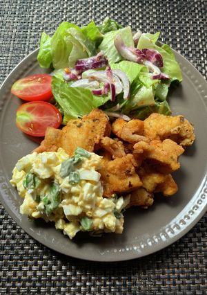 ハラペーニョと獅子唐のタルタル　鶏唐揚げ-レシピのメイン写真