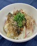 缶詰を使った簡単！いわしのかば焼き丼