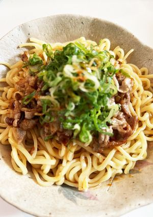 簡単まぜそば-レシピのメイン写真