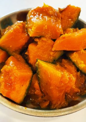 我が家のかぼちゃの煮物（離乳食用にも）-レシピのメイン写真