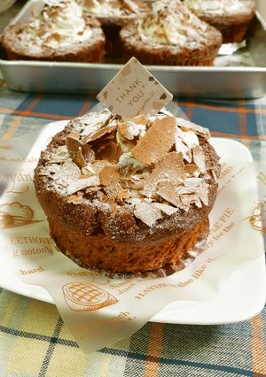 コストコのチョコマフィンで♡チョコケーキ-レシピのメイン写真
