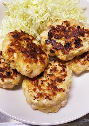 胸肉のヘルシーバーグ。-レシピのメイン写真