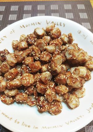 簡単！ゴロゴロごぼうの甘辛揚げ-レシピのメイン写真