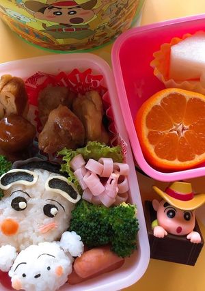 クレヨンしんちゃん弁当♡♡-レシピのメイン写真