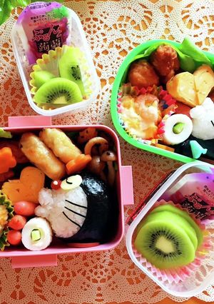 ドラえもん(クロえもん？笑)弁当♡-レシピのメイン写真