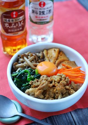 栄養たっぷり！和風ビビンバ丼-レシピのメイン写真