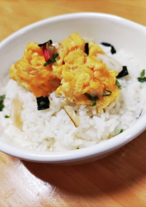 #お吸い物優しい味カニカマのネギ玉ご飯-レシピのメイン写真