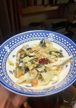 栄養満点たんぱく質サラダ-レシピのメイン写真