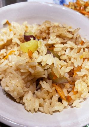 さつまいもソーセージご飯-レシピのメイン写真