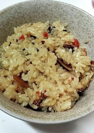 ガス炊飯器でおこわが炊けた！-レシピのメイン写真