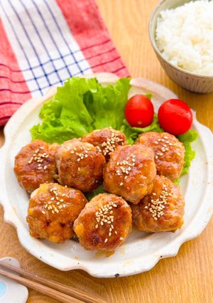 厚揚げ入り豚つくね♫-レシピのメイン写真