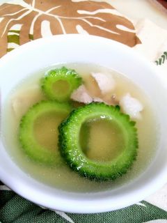 ゴーヤと豚肉のスープ-レシピのメイン写真