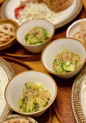ズッキーニの和風ナムル-レシピのメイン写真