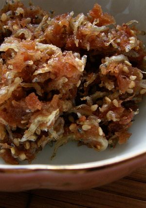 梅干しとじゃこのつくだ煮☆お弁当にも♪-レシピのメイン写真