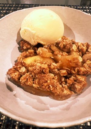 オートミールアップルクランブル-レシピのメイン写真
