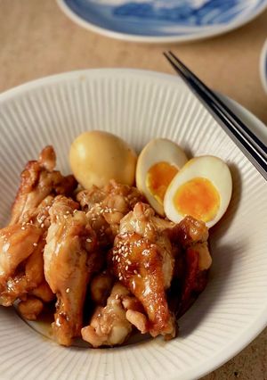 ＊鶏手羽の照り煮＊-レシピのメイン写真