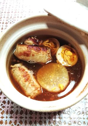 豚肉巻きあごだし煮込みおでん-レシピのメイン写真