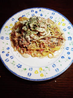 きのことベーコンのクリームパスタ-レシピのメイン写真