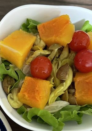 【常備菜】チンしただけのカボチャ-レシピのメイン写真
