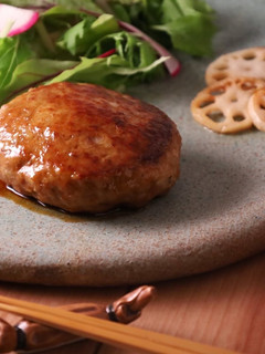 *れんこんハンバーグ*-レシピのメイン写真