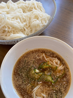 ボウルで完結!そうめんのゴマだれ-レシピのメイン写真