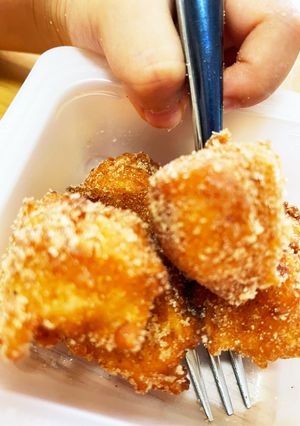 チキンナゲットのような米粉ドーナツ-レシピのメイン写真