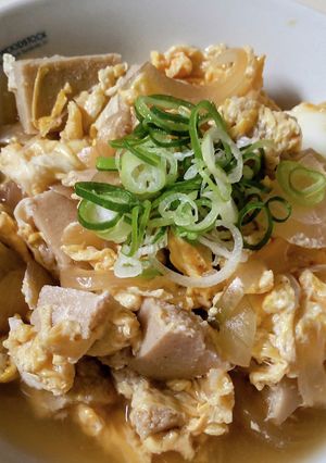 高野豆腐が残ったら♪是非♡親子丼風～-レシピのメイン写真