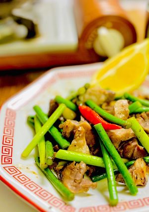 砂肝ニンニク炒め 215kcal-レシピのメイン写真