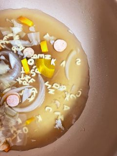 子供受けを狙ったABCマカロニスープ-レシピのメイン写真