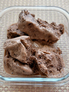 ココナッツミルクでチョコアイス-レシピのメイン写真